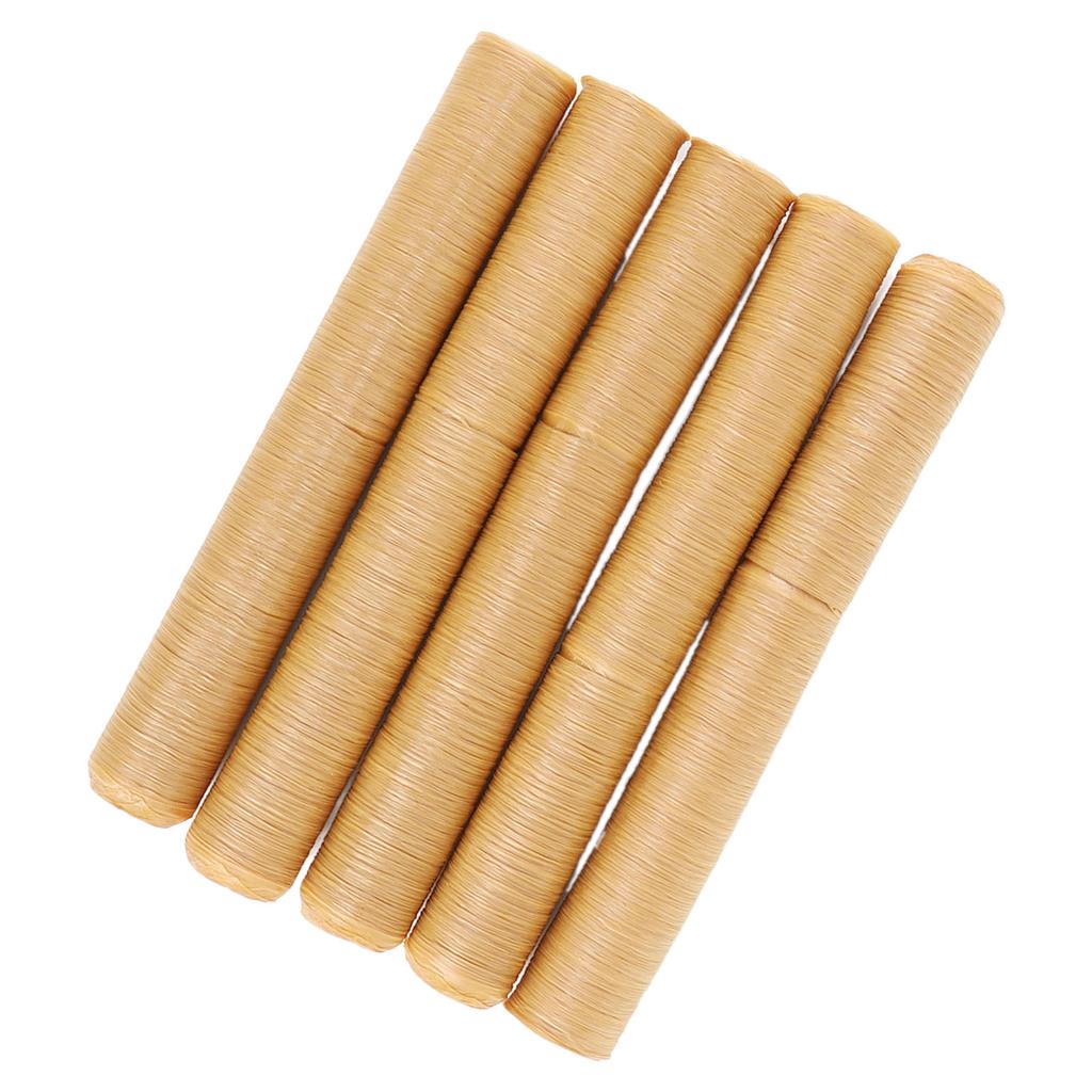 5PCS Sausage Collagen Casings Excellent Toughness Safe Edible Dried Sausage Casings Skin for Home Kitchen