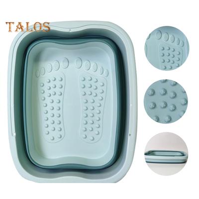 Πτυσσόμενος νιπτήρας Πλαστικός φορητός νιπτήρας ποδιών νιπτήρας κουζίνας νιπτήρας φρούτων λαχανικών Μπανιέρα ποδιών Κάμπινγκ πλυντήριο ρούχων Νιπτήρας αυτοκινήτων