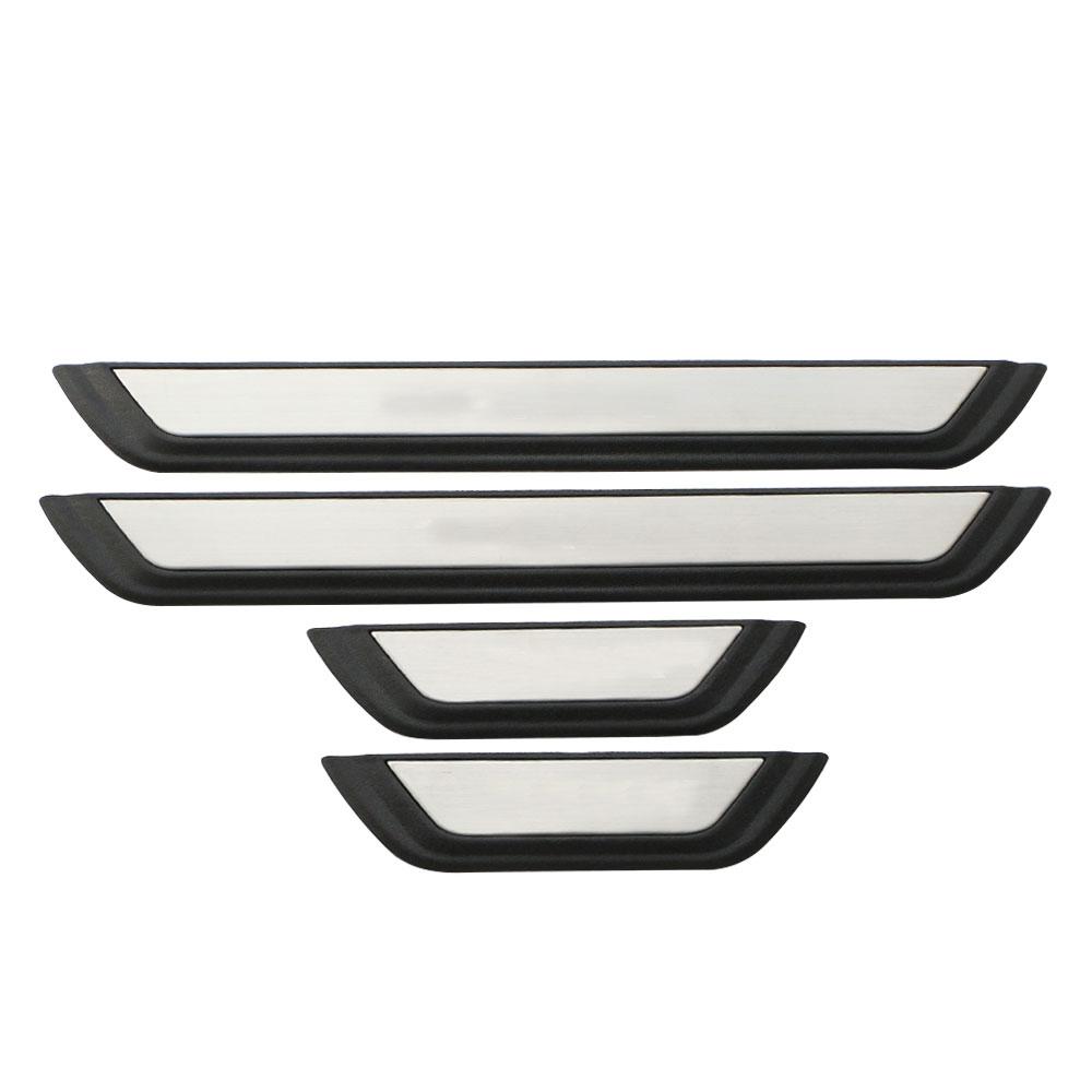 For Toyota CHR C-HR 2016 - 2025 Door Sill Scuff Plate Welcome Pedal Cover Sticker Car Styling Accessories