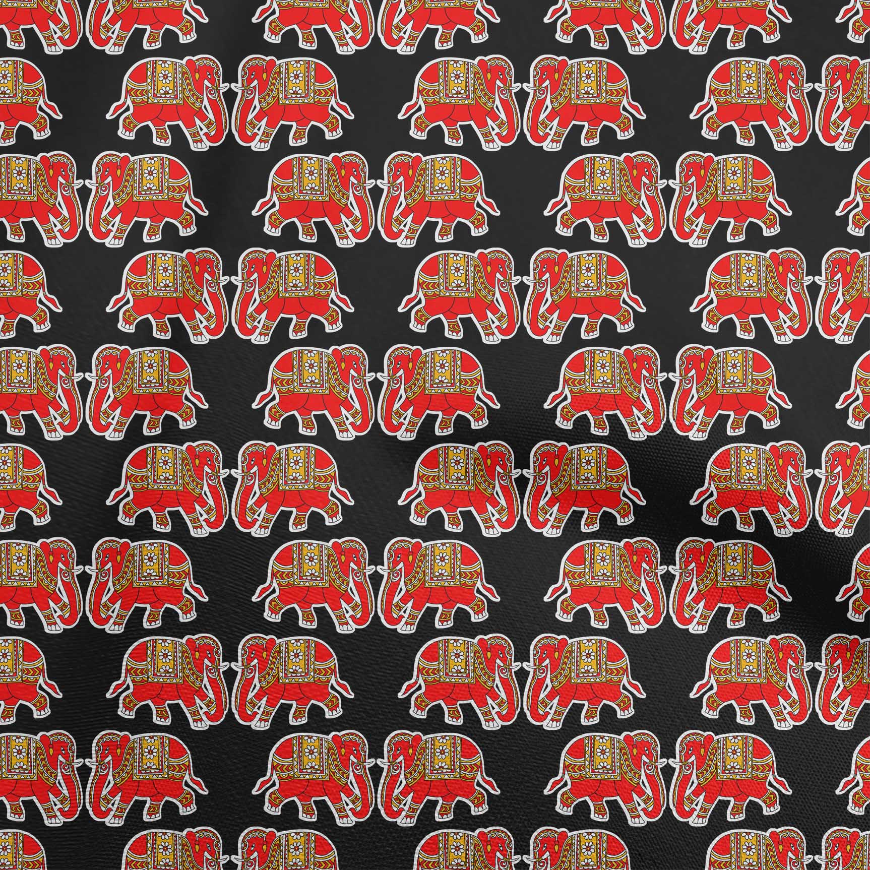 

OneOone Cotton Flex Blue Fabric Elephant Craft Projects Decor Fabric Printed By The Yard 40 дюймів 42 Inch Wide - Viscose Chiffon чирок зелений колір