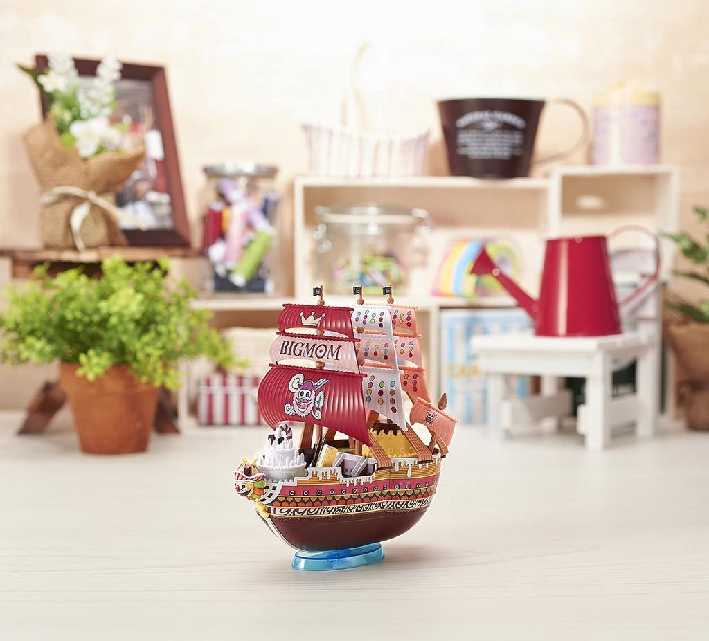 BANDAI SPIRITS One Piece Grand Ship Collection Queen Mama Shantae Plastic Model