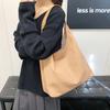 Trendy Minimalist Pu Tote Bag For Women Available In Black Brown Khaki And White