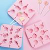 Sugar Mold Lollipop Baking Cake Mold Baking Tools Durable Flexible Easy Release Food Mould Gifts For Your Family Or Friends