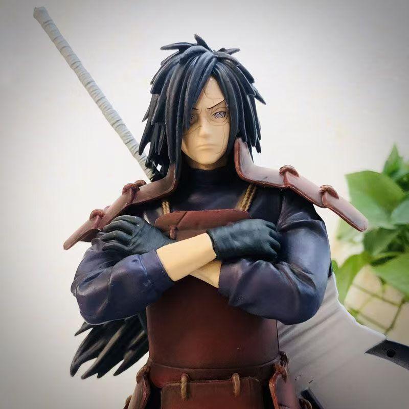 Anime Naruto Uchiha Madara Akatsuki Figure PVC Statue Collectible Action Figure Model Toys Doll Decorative Gift