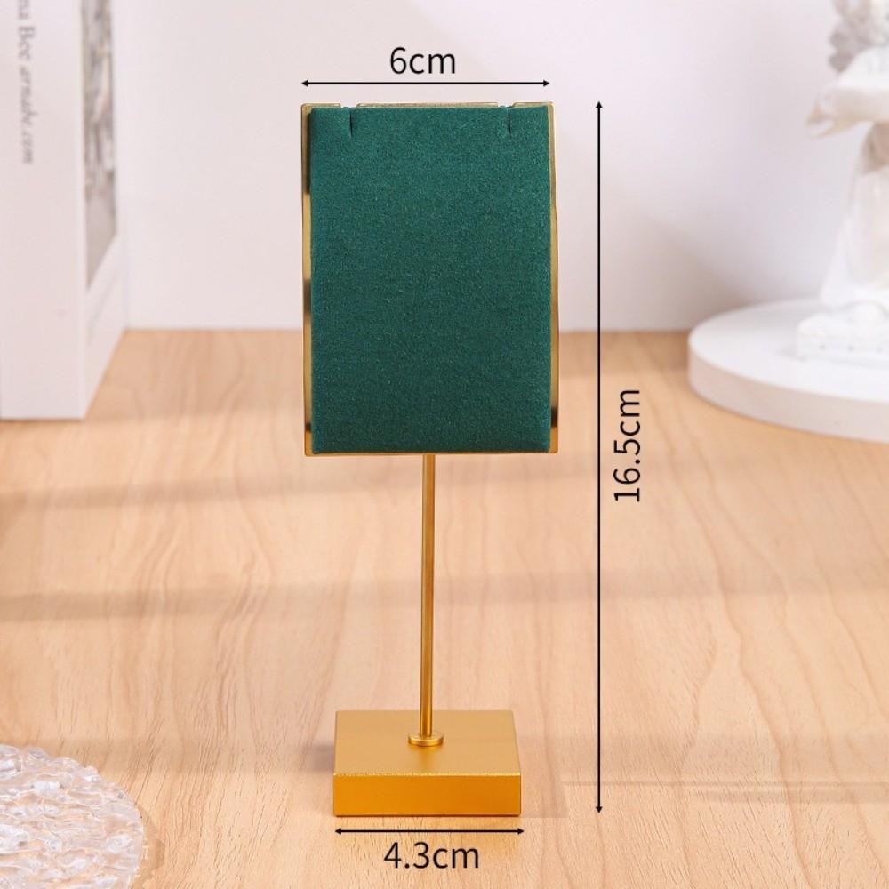 Fashion Multi-color Jewelry Stand Display Metal Velvet Holder Display Prop Display Stands Jewelry Display Storage