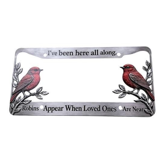 250th Anniversary License Plate Frame, Anti-Rust Coating Car Decoration, Celebrate Freedom History Heritage Perfect Gift for Family And Friends