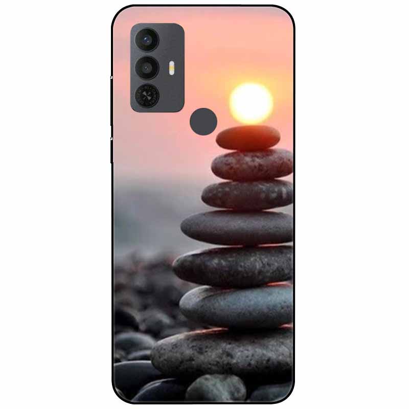 Für TCL 30 SE Hülle 305 6.52'' Silikon Weich Mode TPU Handyhülle für TCL 305 306 30SE Hülle 6165A Bumper Funda für TCL30SE 405