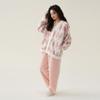 Autumn and Winter, Coral Fleece, Women's Cardigans, Thick Pajamas, Suits, Home Clothes, Warm Pajamas for Autumn and Winter, Thick Design