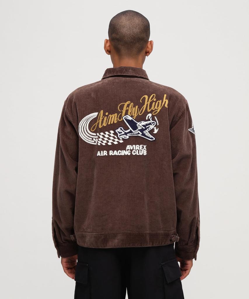 AVIREX A.A.R.C CORDUROY SWING TOP 783-5252019 2XL brown