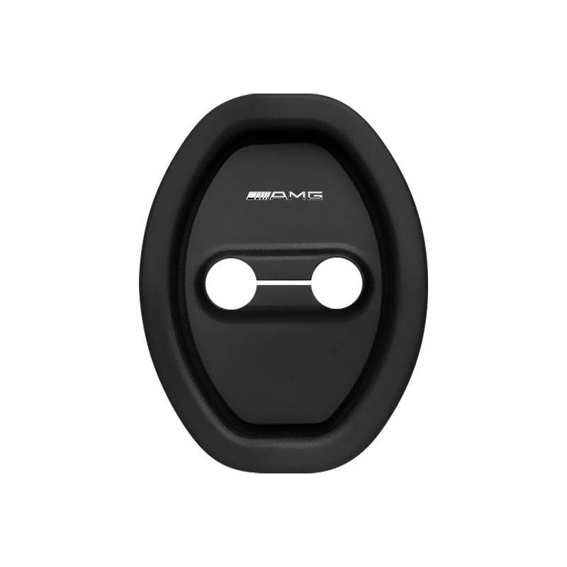 Car Styling 3D Silicone Door Lock Cover Protective Decoration For Mercedes-Benz AMG C500 C200 C300 A B C E GLA CLA GLK GL ML GLE W204 W205 W203 W211