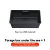YZ For Tesla Model Y Juniper 2025-2026 Under Seat Storage Box Car Interior Accessories Drawer Type Organizer Storage Lower Box