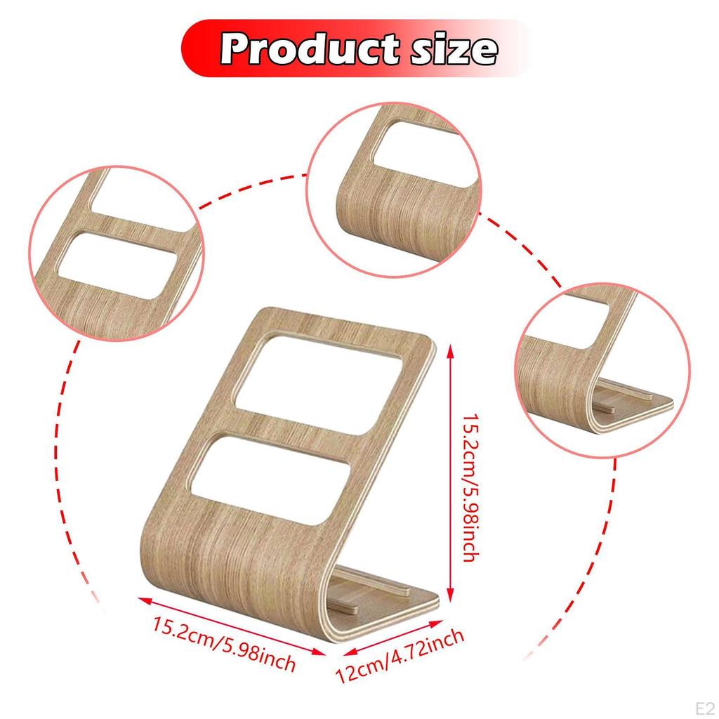 Remote Holder 15.2cmx12cmx15.2cm Accessories Organizer for Table Bedroom Kitchen Hotel