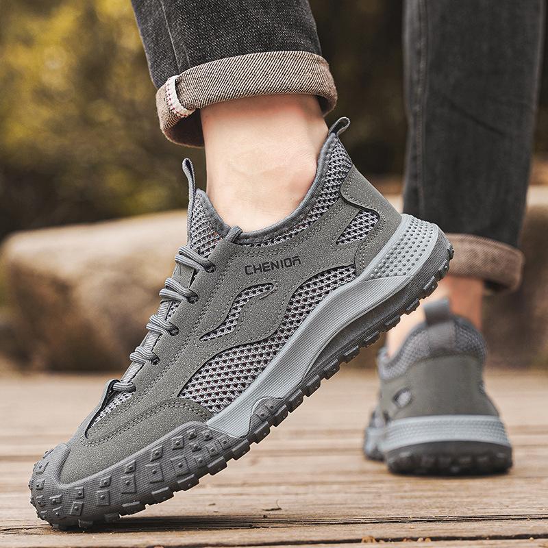 Men's Mesh Lightweight Summer Men's Shoes Breathable, Odor Proof, Anti Slip, Wear-resistant Casual Sports Shoes for Men