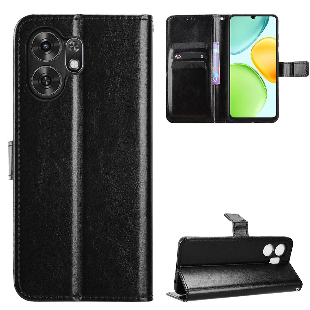 Flip Cover compatible for Honor X6D PU Leather Phone Case Full-Body Protection with [RFID Blocking]