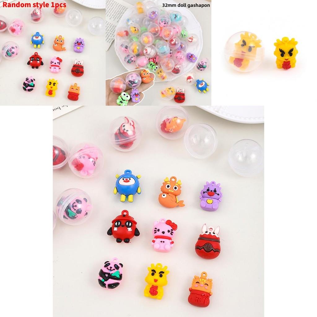 Kids Animal Minifigures With 32mm Transparent Toys For Collectors And Kids Play