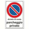 Italiano Proibido Estacionar Estacionamento Privado Proibido Estacionar Estacionamento Privado Lata de Metal Vintage Placa de Parede Pintura de Ferro Retro Arte de Parede Deco