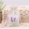 Multipurpose Cotton and Linen Sachet Lavenders Bags with Drawstring for Spices, Herbs, and Jewelry 10Pieces