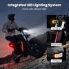 iScooter DX5 Max Electric Dirt Bike, 2000W Motor 52V 20AH Battery, E-Bike For Adults Dual Hydraulic Disc Brakes & NFC Color Display