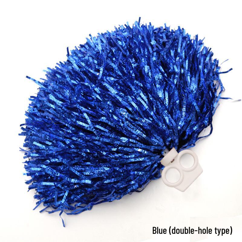 """6.1""" İnce Dişli Lazer Tarzı Ponponlar (Cheerleading & Cimnastik için) - Buzlu