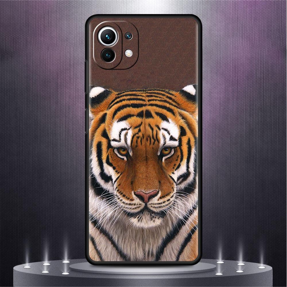 

Чехол для Xiaomi Mi Poco X3 NFC M4 F3 C40 11 11T 10T Pro 12 9T 9 10 Lite, мягкий чехол на заднюю панель телефона Tiger Cool Xiaomi Mi 9