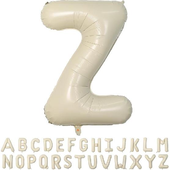 40 Inch Cream White 1 Balloon Numbers, Large Number 1 Balloon Foil Helium Number Balloons, Big 1st Foil Birthday Balloons for Boys Girls 1st Birthday