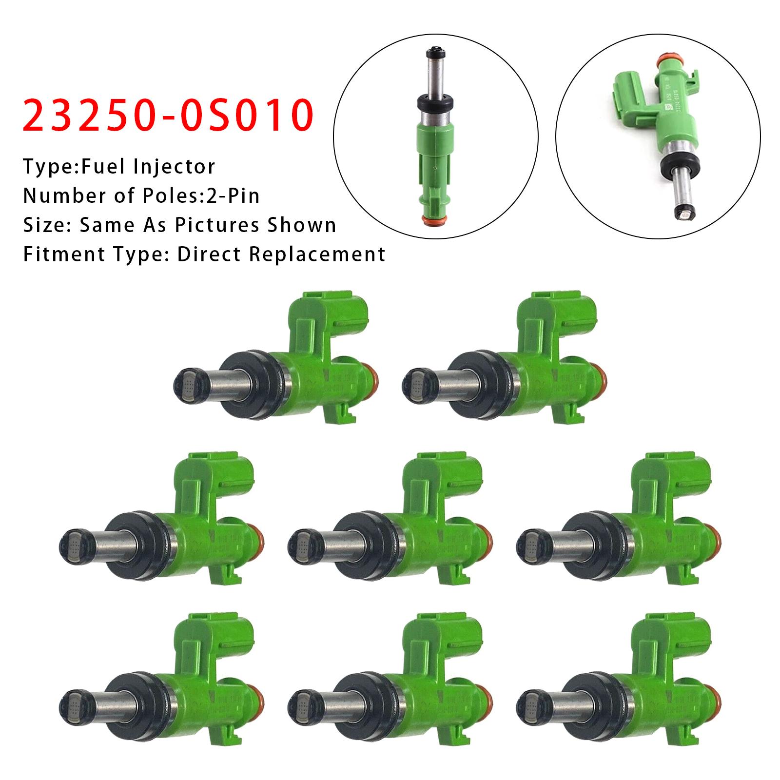 

8Pcs Fuel Injector For Toyota Tundra 5.7L V8 2007 23250-0S010