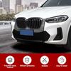 2 pieces of high-density car water tank protection net dust-proof and flocculation-proof radiator protection cover Black