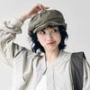 Street Style Cloud Beret Cap Asymmetric Women Artist Hat Newsboy Cap Retro Octagonal Hat  Work