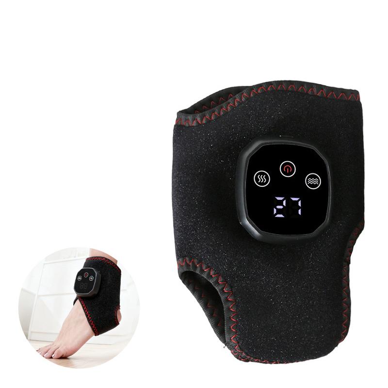 Electric Ankle Protector Ankle Massager Foot Brace 4 Mode Hot Compress Vibration Ankle Support Guard Band Muscle Relaxation