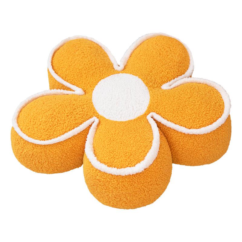 Cute Flower Seat Cushion Fart Cushion Student Chair Backrest Cushion Sun Flower Throw Pillow Bedroom Living Room Sofa Bay Window Cushion