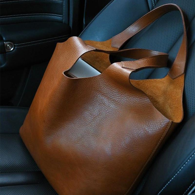 Yogodlns PU Leather Tote Bags For Women Luxury Designer Handbag Purses Large Capacity Underarm Shoulder Bag