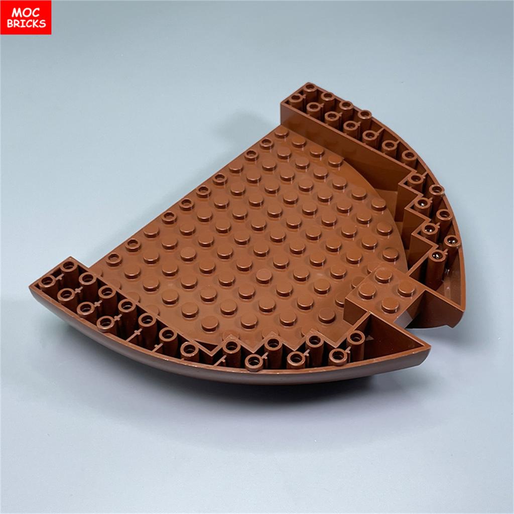 MOC Bricks Dugout Canoe Oar Ship Boat Camp Cabin Pirate Scene Accessory Military Assembled Building Block Accessories Kids Toys