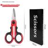 Professional Fishing Scissors - Serrated Stainless Steel Multi-functional Braided Line Cutter