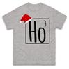 Ho Ho Ho Christmas T Shirt Christmas Festive Tee Top Santa Cap Ho Ho Ho Gift Tee