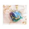 Clear Quicksand Silicone Molds Resin Casting Shaker Mold Resin Epoxy Mold for DIY Crafts Pendant Keychain Jewelry Making