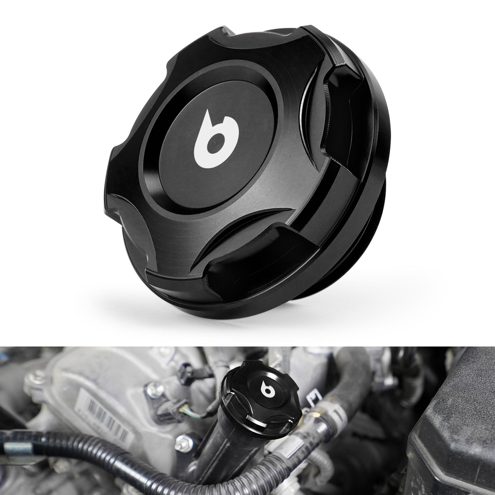 BEVINSEE Aluminium Oil Filler Cap for Toyota FJ Cruiser/4Runner/Tundra, Replace for 12180-31020