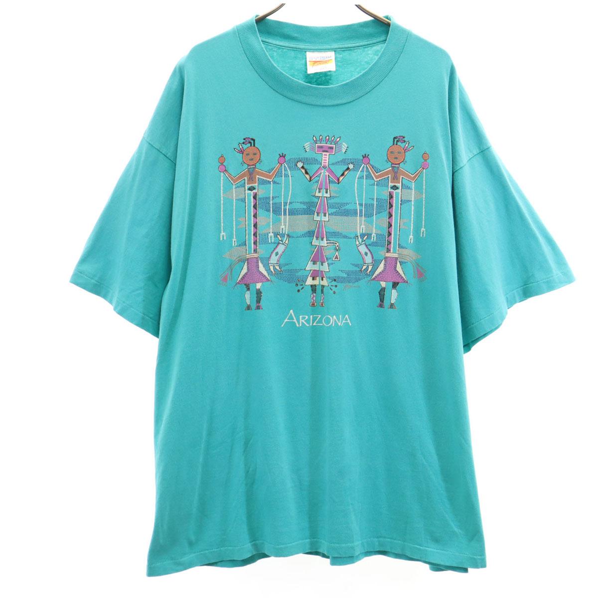 

HAZELWOOD 90-х годов Сделано в США Старая Аризона Футболка с коротким рукавом Мужская Б/У