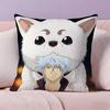 Anime G-Gintama Pillow Case Ultra Soft Skin Friendly Fabric Cloud Like Comfort & Concealed Zipper