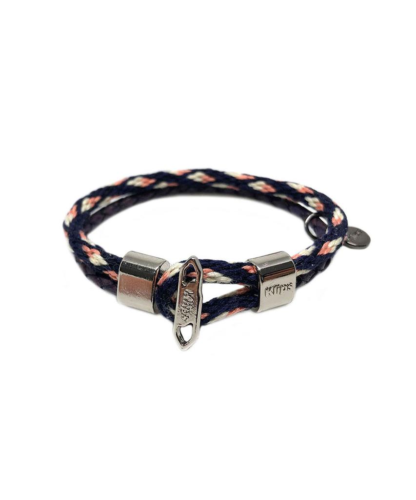Klips Urban Purple Women'S Leather Mix String Bracelet