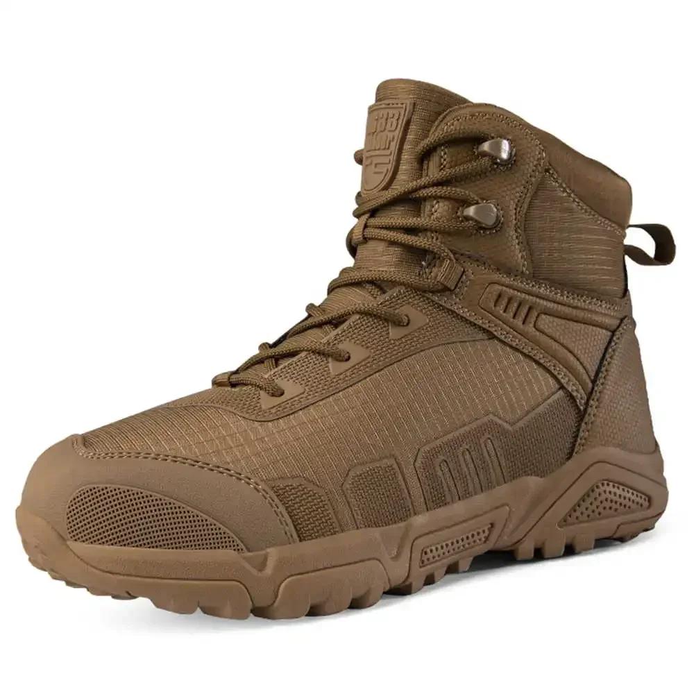 Spring Size 45 Mens Tactical Boots Vulcanized Sports Shoes for Hiking and Tourism Sneakers Men's Unique Trendy Combat Boots
