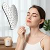 Aço Inoxidável 304 Ferramentas de Massagem Facial Gua Sha Raspador de Metal Liso Resistente Para Rosto Corpo Reduzir Inchaço