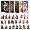 Christmas Cat Themed Acrylic Advent Calendar With Hanging Ornaments For Holiday Decor And Gift Giving