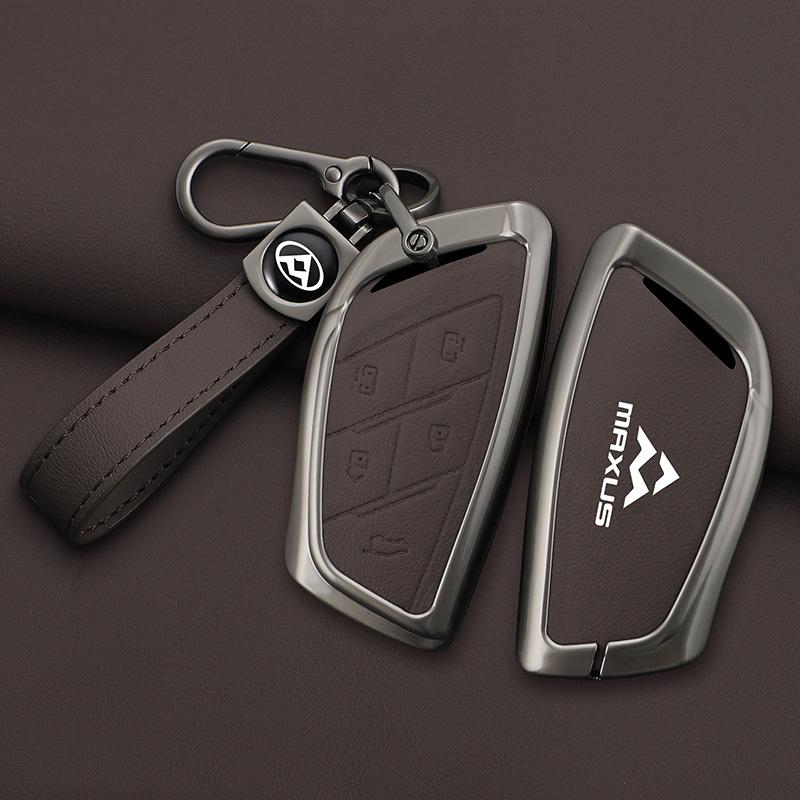 Zinc Alloy Leather Car Key Key Case For Maxus G90 Mpv Mifa 9 Key Case Car Key Case Case Accessories