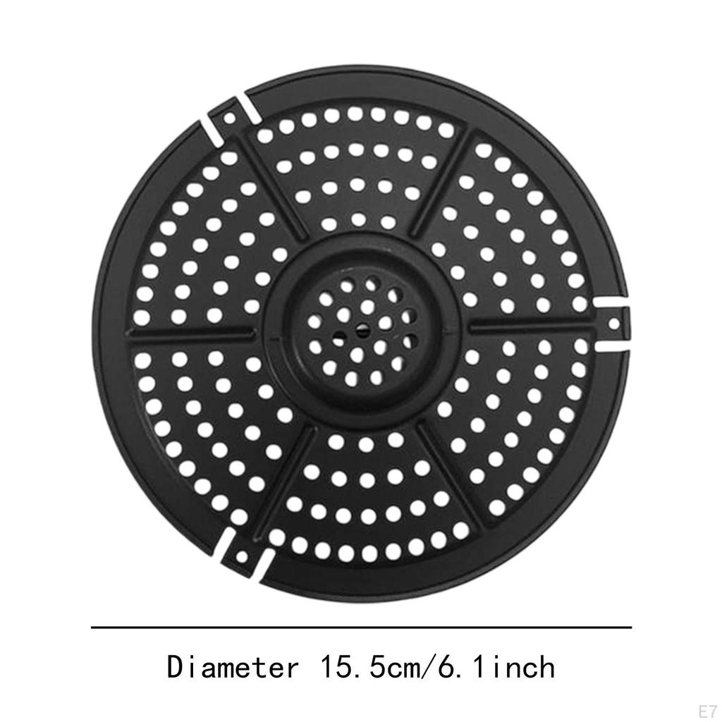 Friteuse Grill Pan Zubehör Grillen Tablett Kochen Crisper Platte Rost Einsatz für Pizza