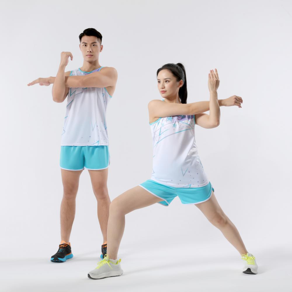 Unisex Track & Field Suit: Marathon Vest & Sprint Training Gear for Students