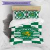 3pcs Sporting CP logo pattern bedding set duvet cover set includes duvet cover &pillowcases,perfect all season bedroom decoration&gift