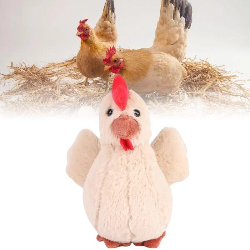 Chicken Cartoon Plush Toy Doll Room Decoration Children Festivals Gift Pp Cotton