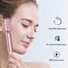 Electric Heat Eyes Massage Machine Facial Micro Beauty Equipment Ems Led Vibrating Wand Face and Eye Massager Instrument
