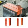 2pcs 4/5/6 Inch Magnetic Soft Pad Jaw Plain Weave/V Shaped For Metal Vise Bench Machine Tools For Metal Vise Bench Machine Tools