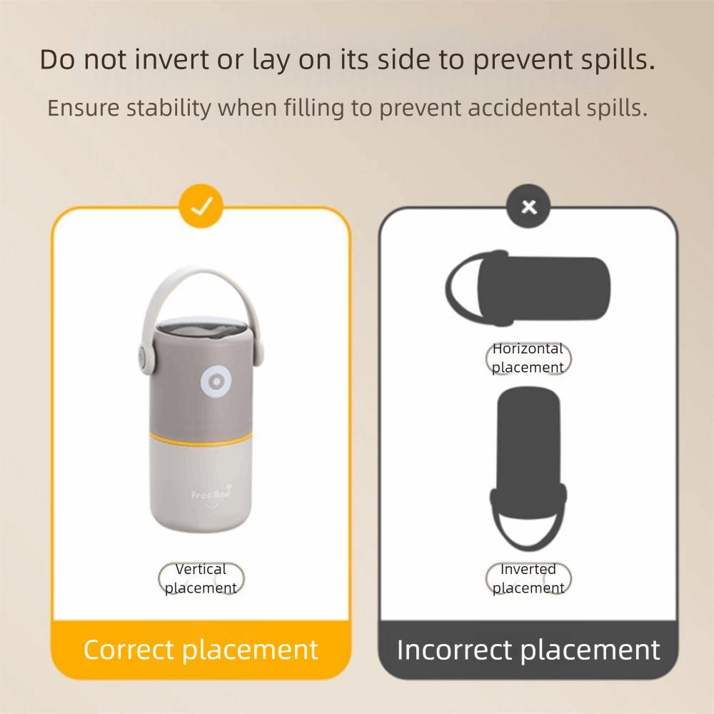 Large Capacity Stainless Steel Lunch Box 580/820ml Thermal Lunch Box  for Home